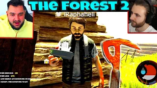 Am Construit CEA MAI URIASA CASA din THE FOREST 2 cu iRaphahell!