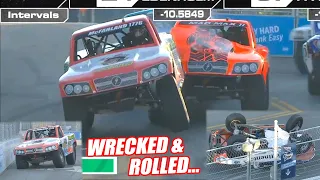 Stadium Super Trucks Nashville Race 1 - My Truck Got WRECKED... So Much Carnage!!!