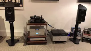 Wilson Benesch Discovery II Audio Analogue AMG Giro Weiss on demo