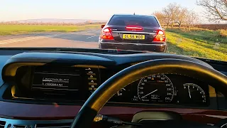 Mercedes-Benz W221 S320cdi vs  E320cdi W211