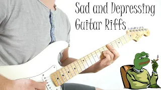 TOP 10 Sad Guitar Riffs for Sad People