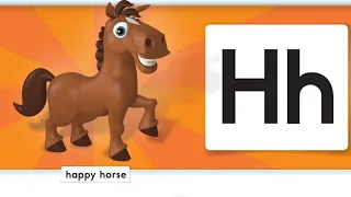 Oxford Phonics World student book level 1 - the alphabet - disc 1 - unit 3 - Letter H - horse house