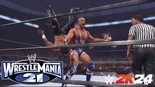 WWE 2K24 | Kurt Angle Vs Shawn Michaels - Wrestlemania 21 | PS5