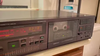 Vintage JVC KD-V6-J Stereo Cassette Deck - Part 1