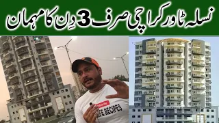 Nasla Tower Latest News | Nasla Tower Demolition | Nasla Tower Shahrah e Faisal Karachi |3 days Left