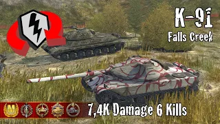 K-91  |  7,4K Damage 6 Kills  |  WoT Blitz Replays