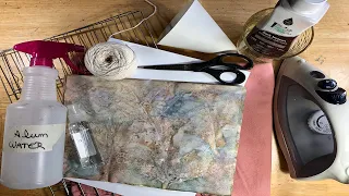 Eco Dyed Paper/Ironing/Alum/and Other Pro Tips