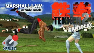 Tekken 2 longplay Marshall Law PSX gameplay