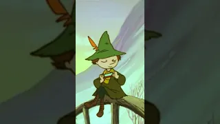 Moomin greeting Snufkin - #moomins #shorts