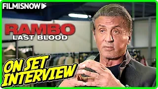 RAMBO: LAST BLOOD | Sylvester Stallone "John Rambo" On-set Interview