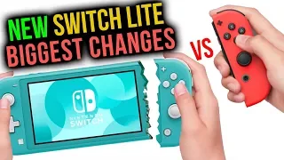 Switch Lite vs Switch: 10 BIGGEST CHANGES