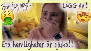 1H LÄSER ERA SNUSKIGA, PINSAMMA, SJUKA HEMLIGHTER!!!