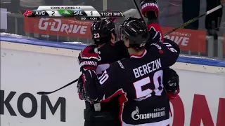 2018 Gagarin Cup, Salavat Yulaev 3 Avangard 5 (Series 1-2), 7 March 2018 Highlights