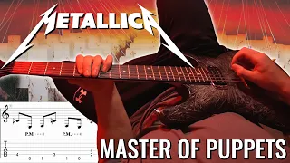 Guitar Lesson: Metallica - Master Of Puppets | PoV/Tab