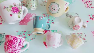 My shabby chic cups collection