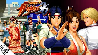 The King of Fighters '96 (Arcade 1996) - Women Fighters Team [Playthrough/LongPlay]