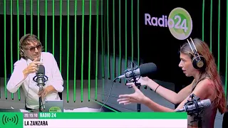 Benedetta del regno di Agartha in studio a Milano - La Zanzara 5.10.2023