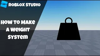 How to make a Weight(Inventory) System in Roblox! (Roblox Studio Scripting Tutorial 2024)