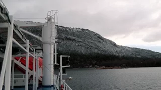 Fjordfahrt in Norwegen mit MS "Anna Sirkka" - Von Moss nach Svelvik - Nov. 2015