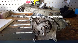 Préparation d'un moteur de 103 vogue sans variateur.