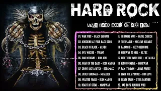 HARD ROCK || Best Hard Rock Of All Time || Black Sabbath, Deep Purple, AC/DC, Manowar, Iron Maiden