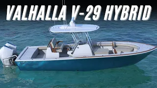 In-Depth Walkthrough of the new Valhalla Boatworks V-29 Hybrid!