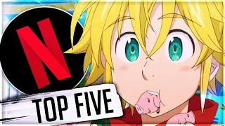 Top 5 Best Anime Originals on NETFLIX