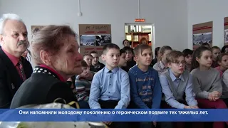 Десна-ТВ: Акция памяти "Блокадный хлеб", посвящённая 76-й годовщине снятия блокады Ленинграда
