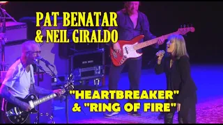 Pat Benatar & Neil Giraldo: "Heartbreaker" & "Ring of Fire" Live 6/22/22 Nashville, IN