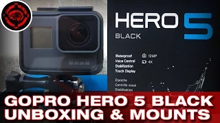 GoPro Hero 5 Unboxing and Mount Options