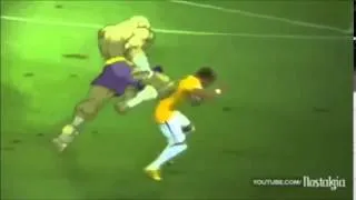 caida o Fractura de Neymar - Mundial brasil 2014 - brasil vs Colombia ( Parodia )