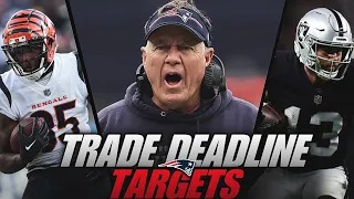 3 Players the Patriots could TRADE for and 2 Players they could TRADE