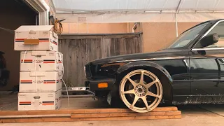 NEW WHEELS FOR THE E30!!