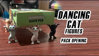 Dancing Cat Figures Pack Opening