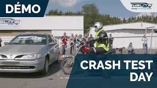 CRASH TEST DAY - Airbag Electronic system by Helite