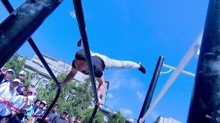 В Бишкеке в День города прошли соревнования по Street Workout / УтроLive / НТС