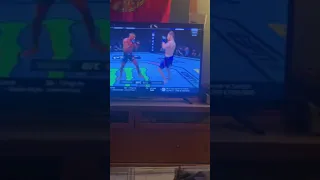 Live reaction to Justin Gaethje knocking out Edson Barboza