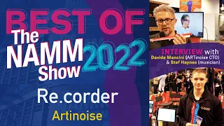 Presenting re.corder, the MIDI recorder by ARTinoise at NAMM Show 2022