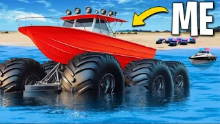 Upgrading Smallest to Biggest Boat Cars on GTA 5 RP