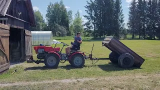 TZ-4k-14 Trailer Repair Work in Progress