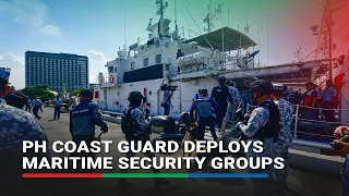 PH Coast Guard deploys maritime security groups