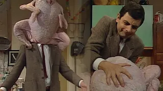 Mr Bean's Turkey Dinner Goes Horribly WRONG! | Mr Bean Live Action | Funny Clips | Mr Bean