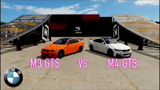 BMW M3 GTS vs BMW M4 GTS (Forza Horizon 4)