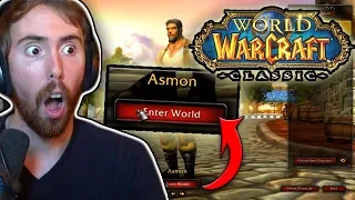 Asmongold Plays WoW Classic Official Release! (LVL 1-5)