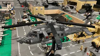 Brickmania Lego Military MH-X Ghost Hawk Helicopter Review!!