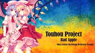 [UKR] Touhou Project 『Bad Apple!!』 by Nika Lenina