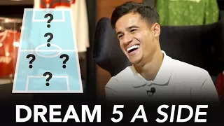 "Neymar will win the Ballon d'Or" | Philippe Coutinho's Dream 5-A-Side ⚽