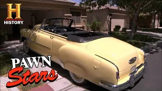 Pawn Stars: BIG PRICE TAG for 1951 STEVE MCQUEEN CHEVY (Season 8) | History