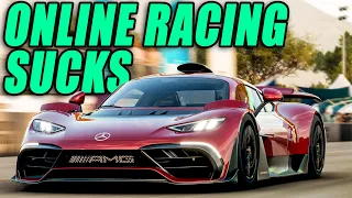 FORZA HORIZON 5 ONLINE RACING IS BROKEN AND IT'S JUST STRAIGHT UP BAD
