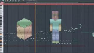 What MineCraft Sounds Like - MIDI Art